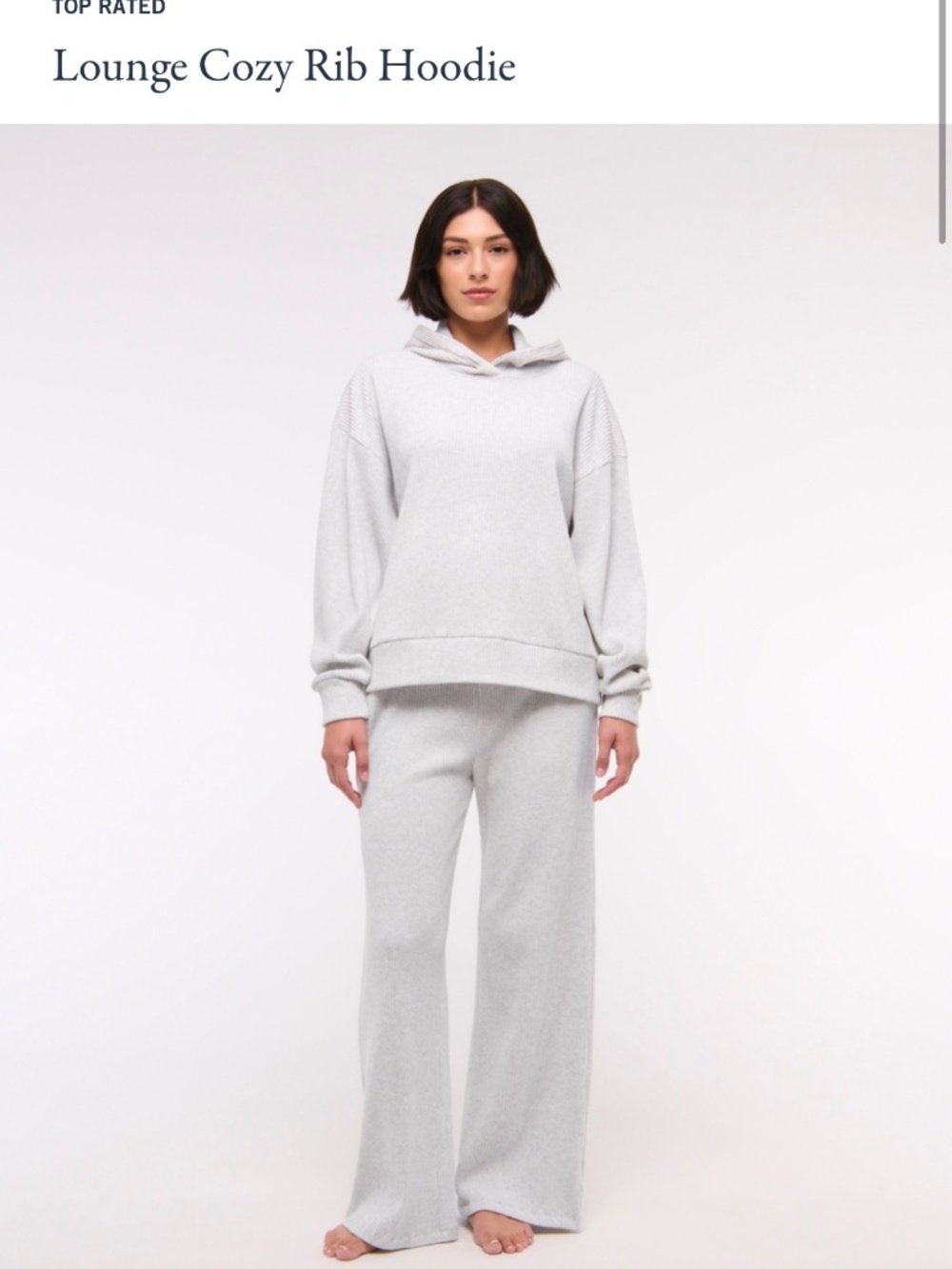 Abercrombie Cozy Lounge Rib Set